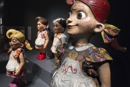 Muñecos usados en el set de "Charlie y la Fábrica de Chocolate"